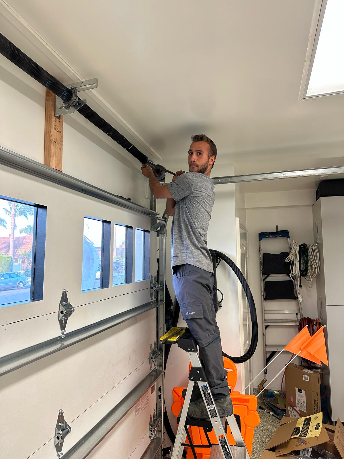 Dean — professional garage door technician Long Beach